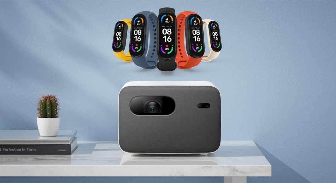 Xiaomi Mi Smart Band 6 Smart Projector 2 Pro