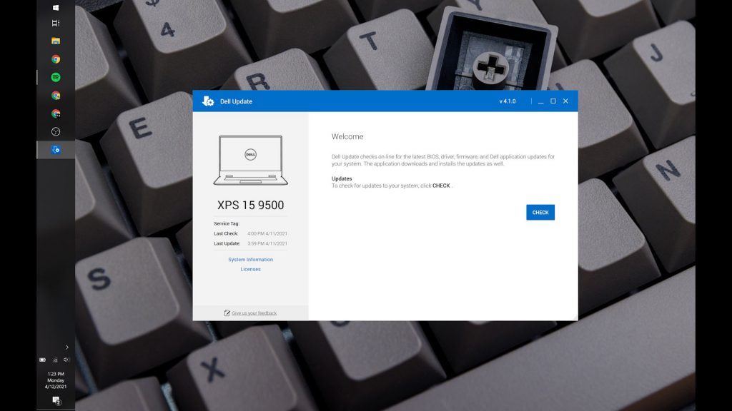 Dell XPS 15 9500 5 tips