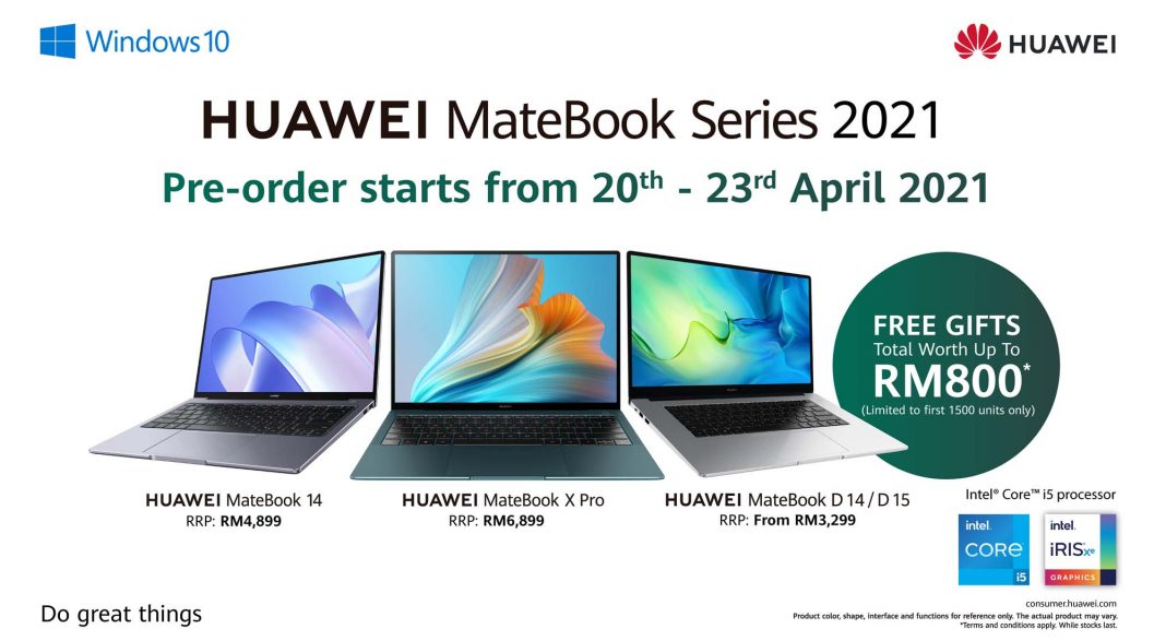 HUAWEI MateBook 2021 Preorder Featured