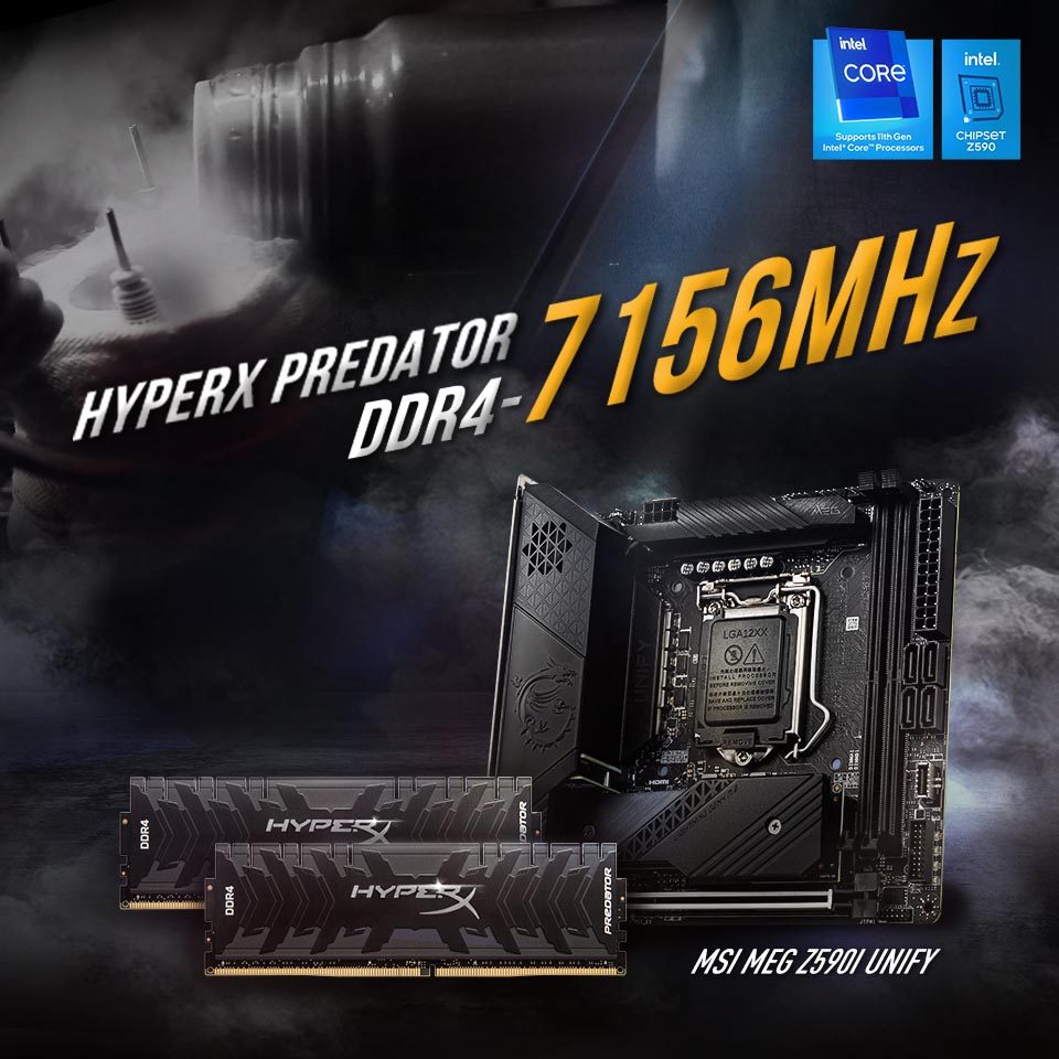 Kingston HyperX DDR4 World Record