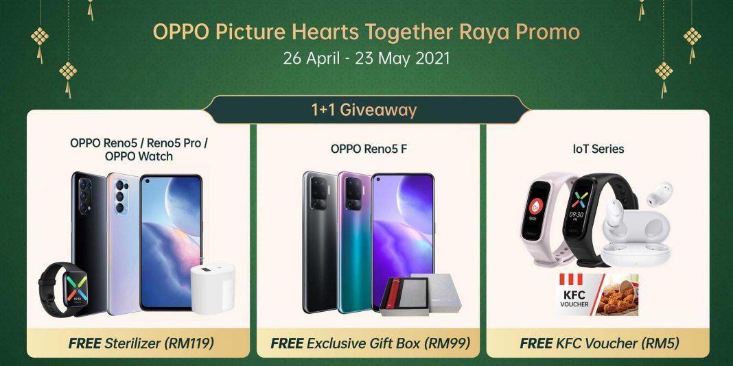 OPPO Pictures Hearts Together Raya Promo