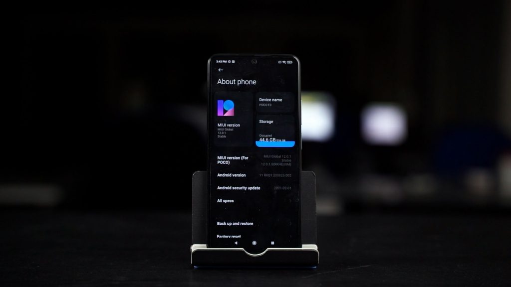 POCO F3