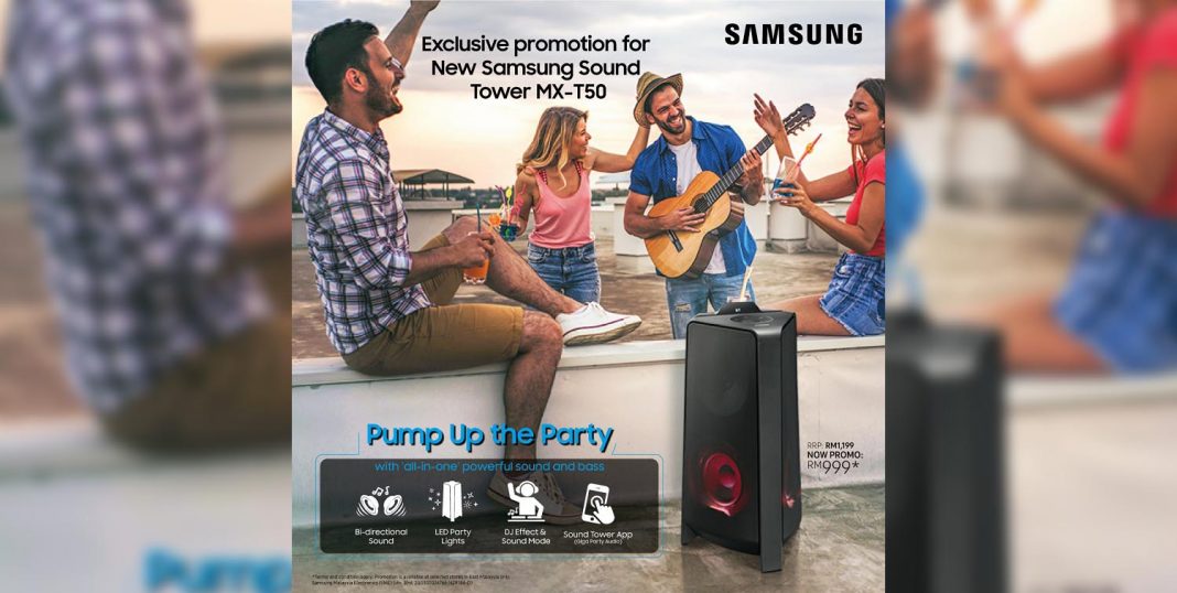 Samsung Sound Tower T70 T50 East Malaysia Samsung Sound Tower T70 T50 East Malaysia