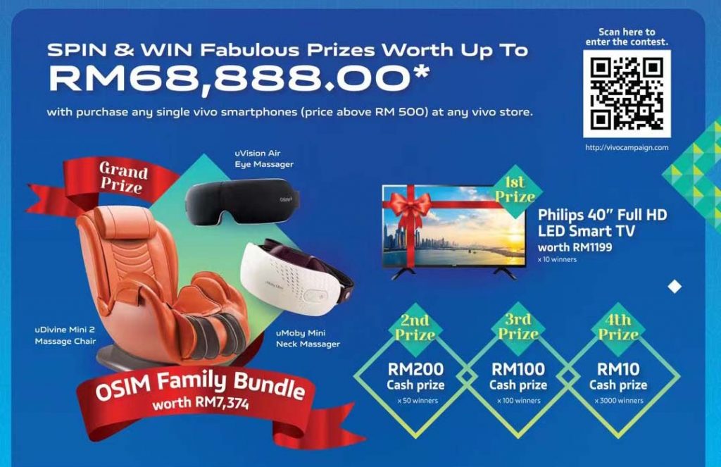vivo Hati Rapat Raya Berkat Spin and Win