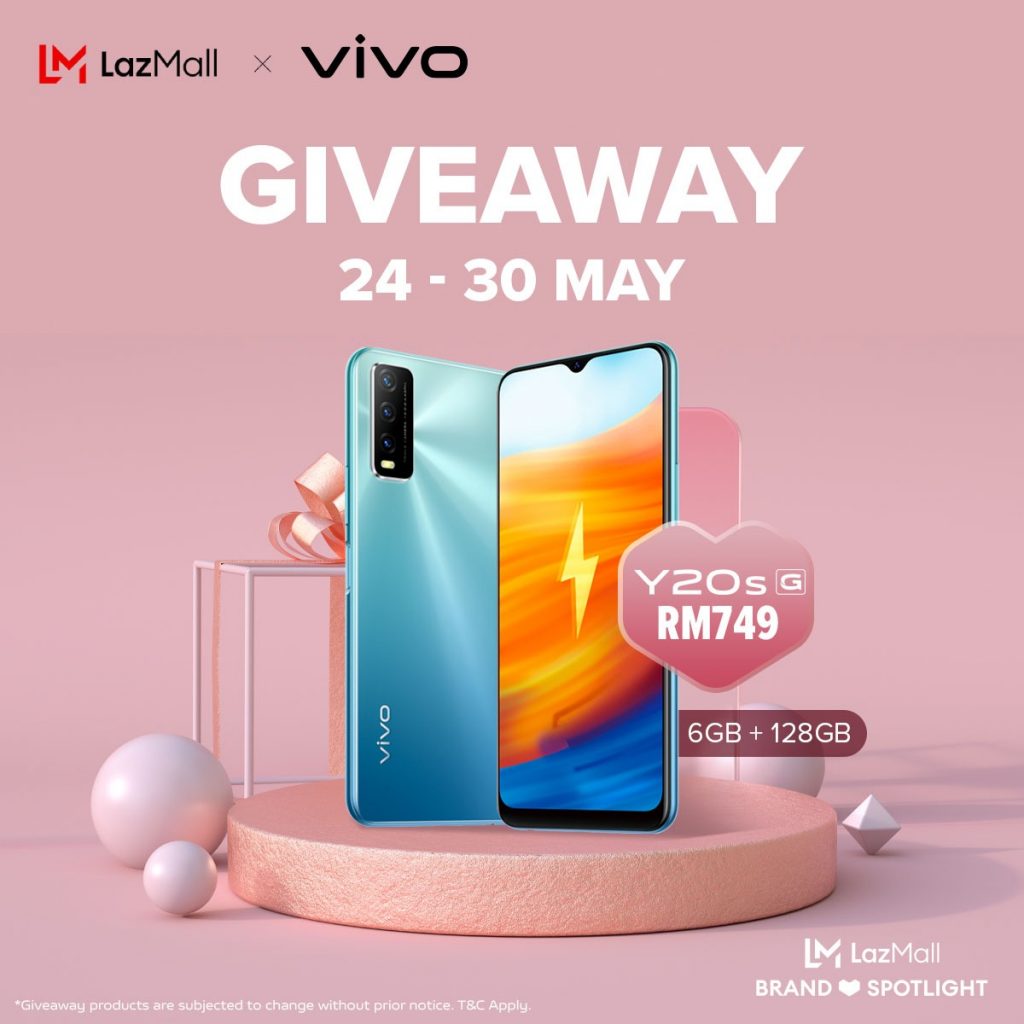 vivo LazMall Giveaway