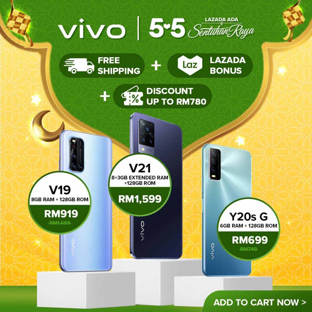 vivo Lazada 5.5 Raya Sales 2