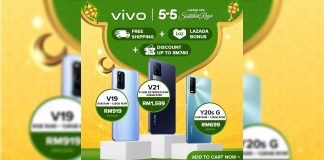 vivo Lazada 5.5 Raya Sales