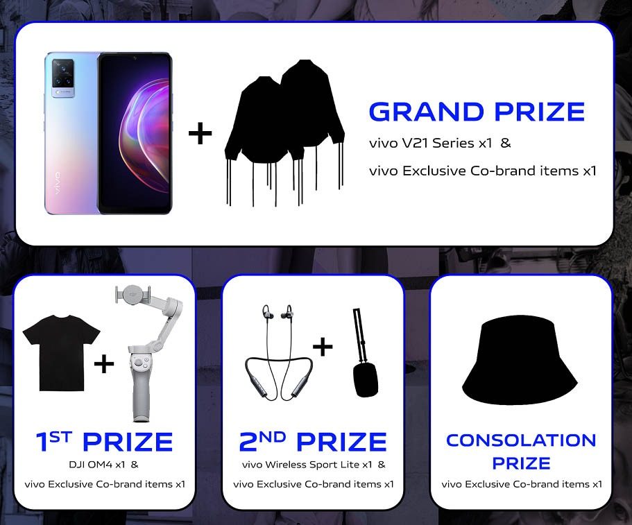 vivo #LightUpYourStyle OOTD Contest Prize