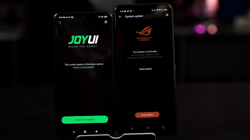Black Shark 4 vs ROG Phone 5