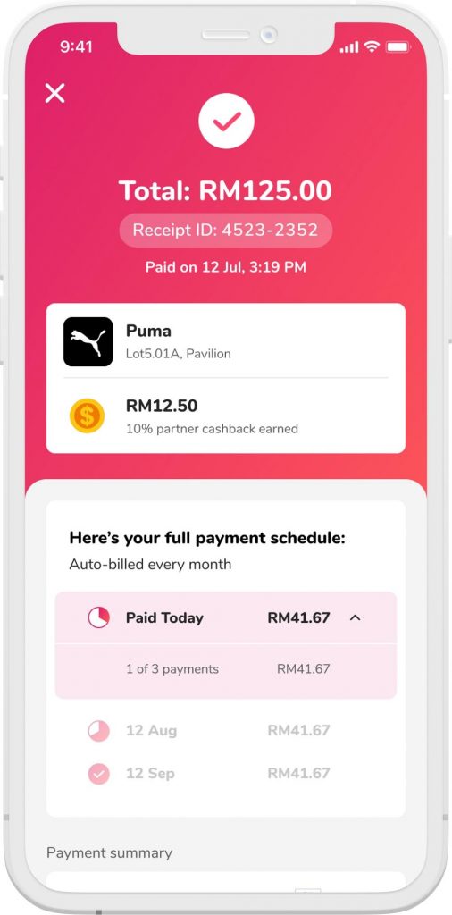 FavePay Later 2