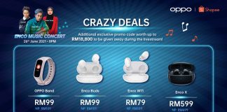 OPPO Enco Music Concert Sales