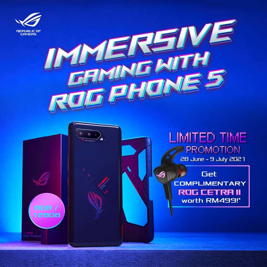 ROG Phone 5 Free ROG Cetra II