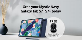 Samsung Galaxy Tab S7 Free Galaxy Buds Live Featured