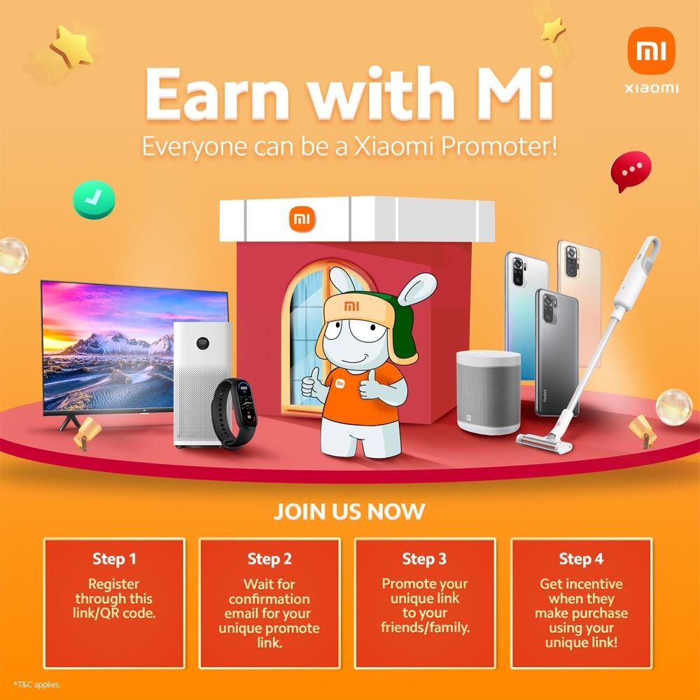 Xiaomi Earn With Mi