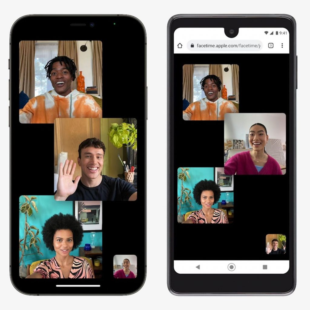 iOS 15 Face Time Windows Android