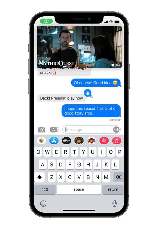 iOS 15 SharePlay