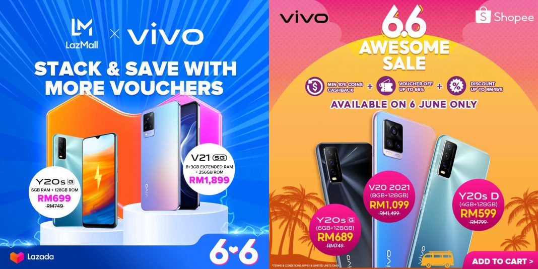 vivo 6.6 Lazada Shopee vivo 6.6 Lazada Shopee
