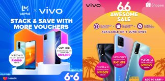 vivo 6.6 Lazada Shopee