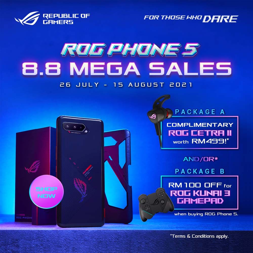 ASUS ROG Phone 5 August 2021 Promo