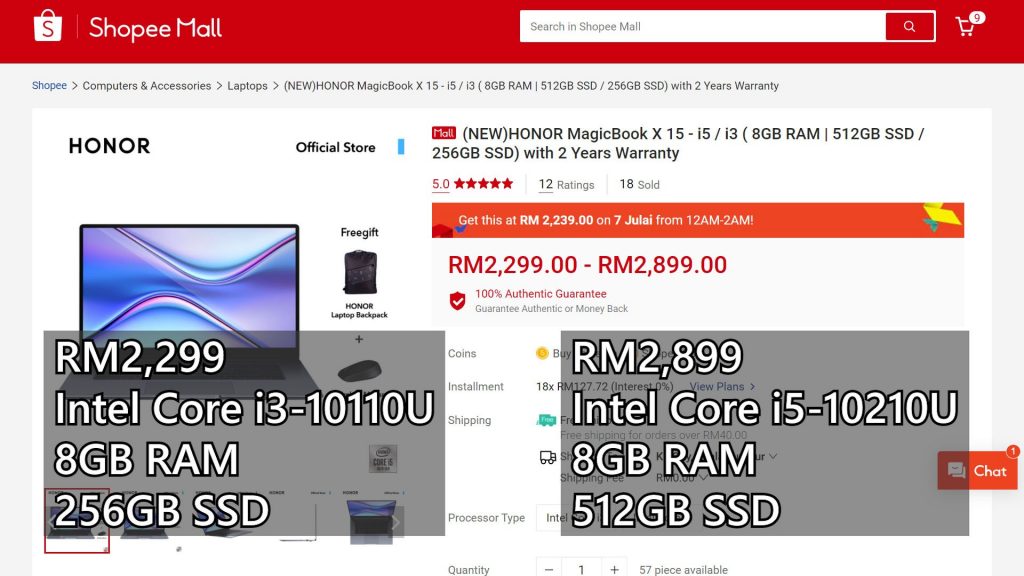 HONOR MagicBook X 15