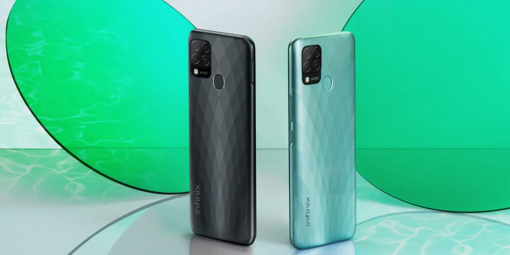 Infinix Hot 10S (Black & Green)