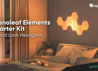 The NanoLeaf Elements wall light panel takes a new natural aesthetics to light up your living room in style NanoLeaf Elements 3