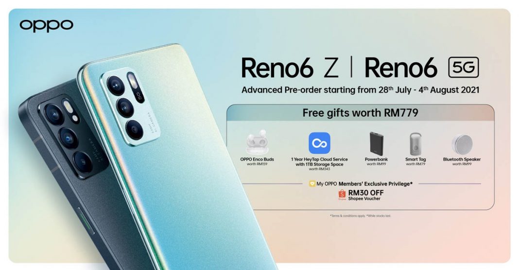 OPPO Reno6 Series Preorder OPPO Reno6 Series Preorder