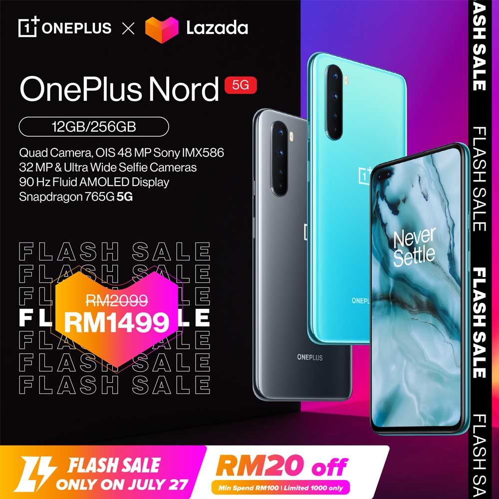 OnePlus Lazada One Day Flash Sale