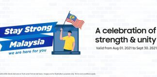 Samsung Stay Strong Malaysia 2021 Sales