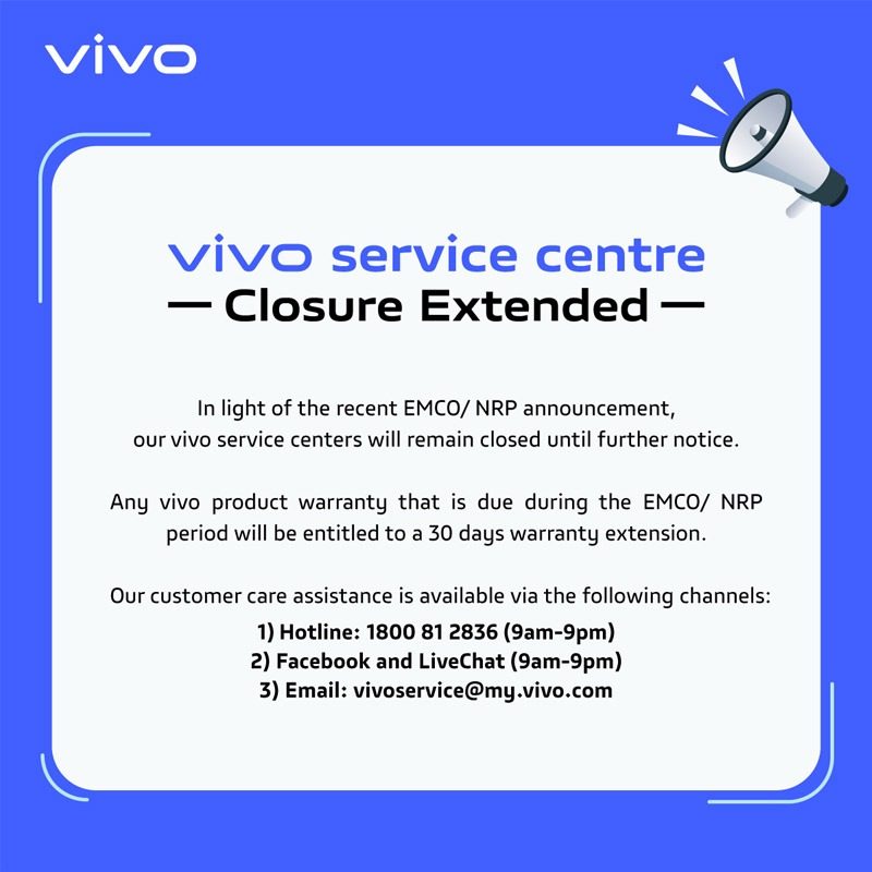 vivo Malaysia Warranty Extension