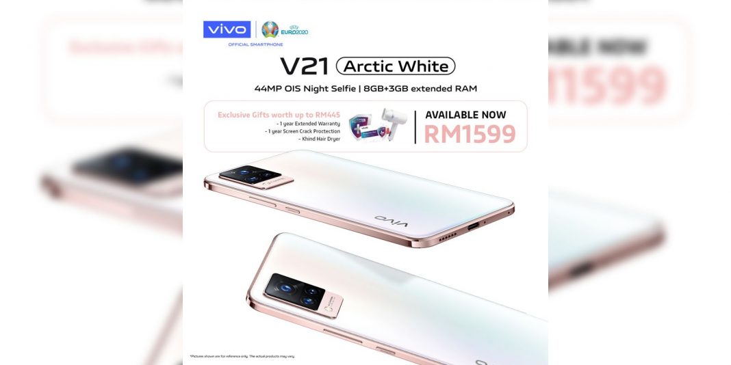 vivo V21 Arctic White vivo V21 Arctic White