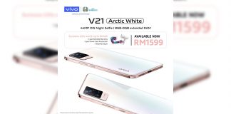 vivo V21 Arctic White