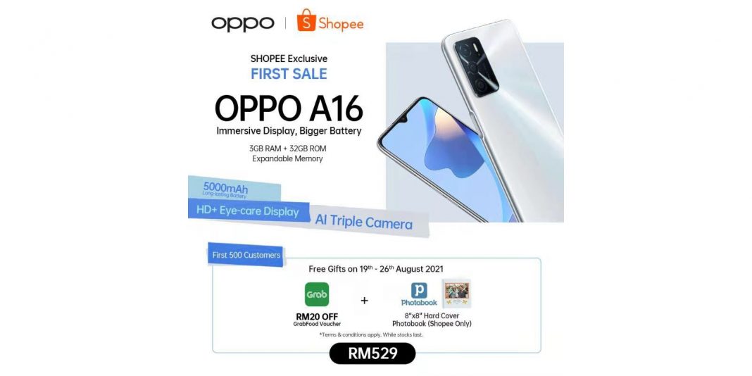 OPPO A16