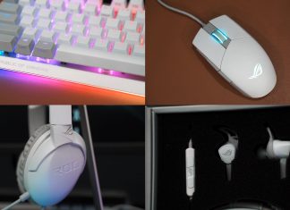 Take a look at ROG’s new Moonlight White peripherals! ROG Moonlight White peripherals