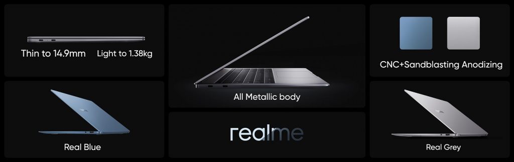 realme Book Design