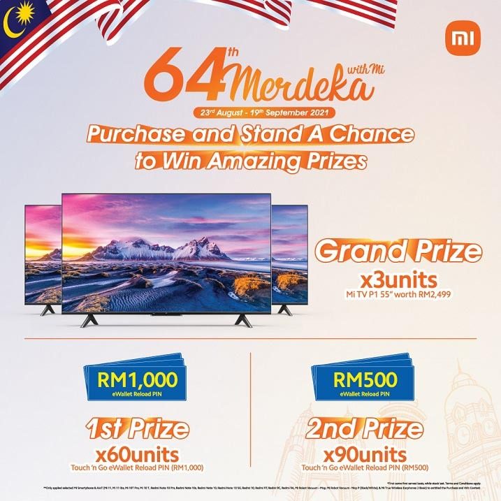 Xiaomi 64th Merdeka with Mi