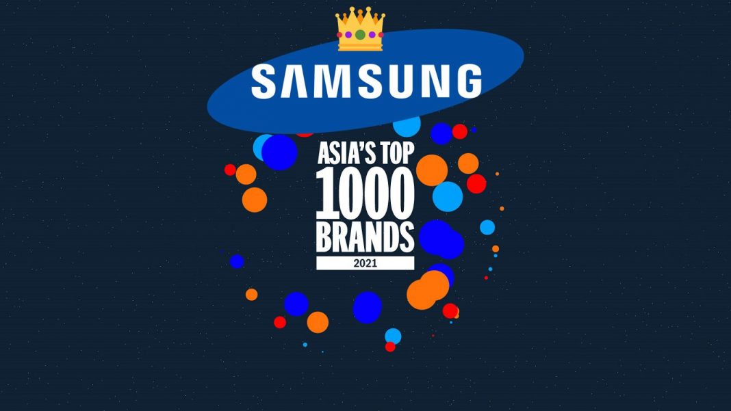 Samsung Top 1000 Brand Winner Samsung Top 1000 Brand Winner