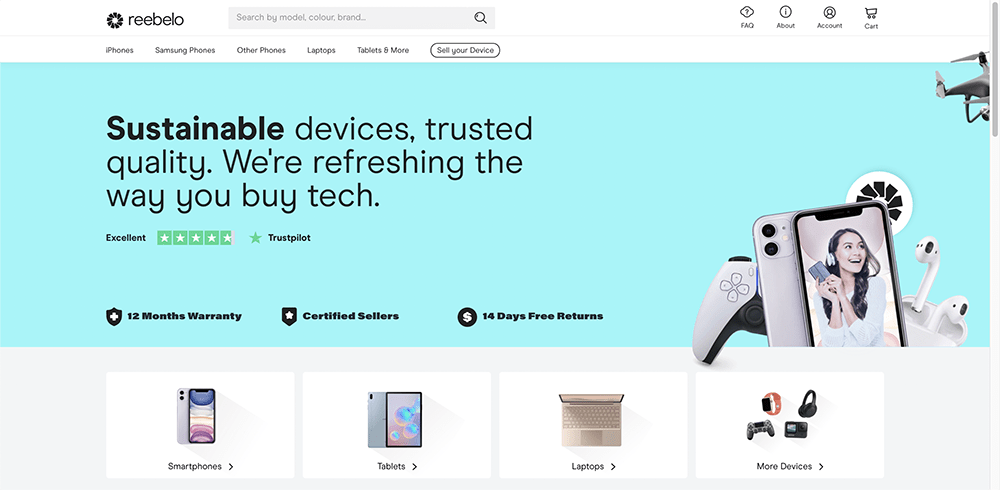 Reebelo Website