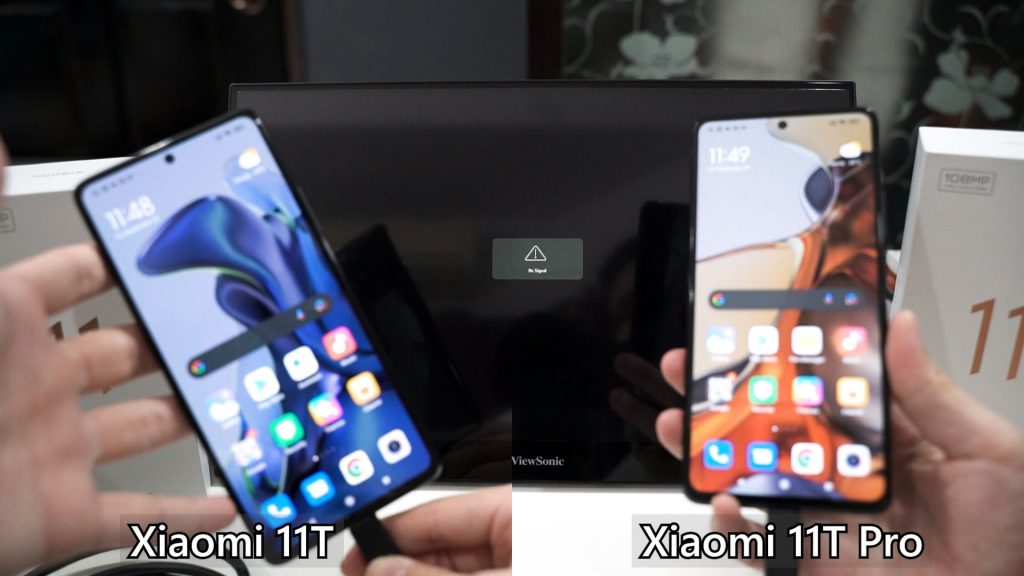 Xiaomi 11T vs Xiaomi 11T Pro