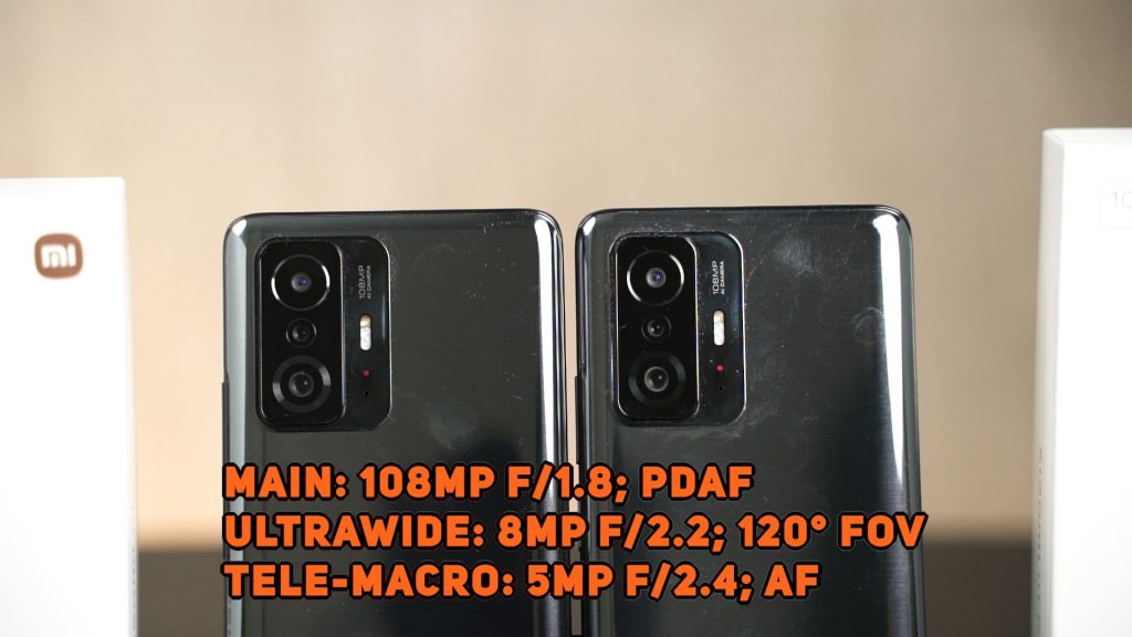 Xiaomi 11T vs Xiaomi 11T Pro