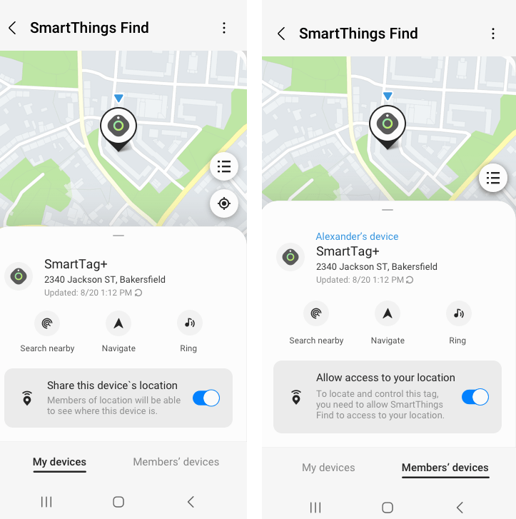Samsung SmartThings Find