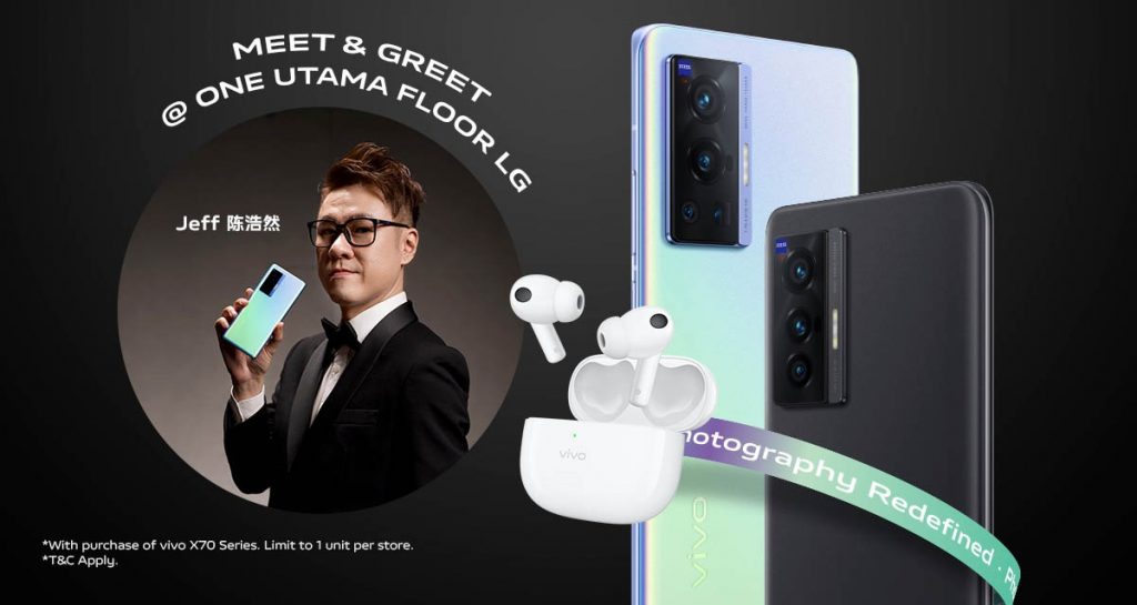 vivo X70 First Sale Celebration Jeff Chin