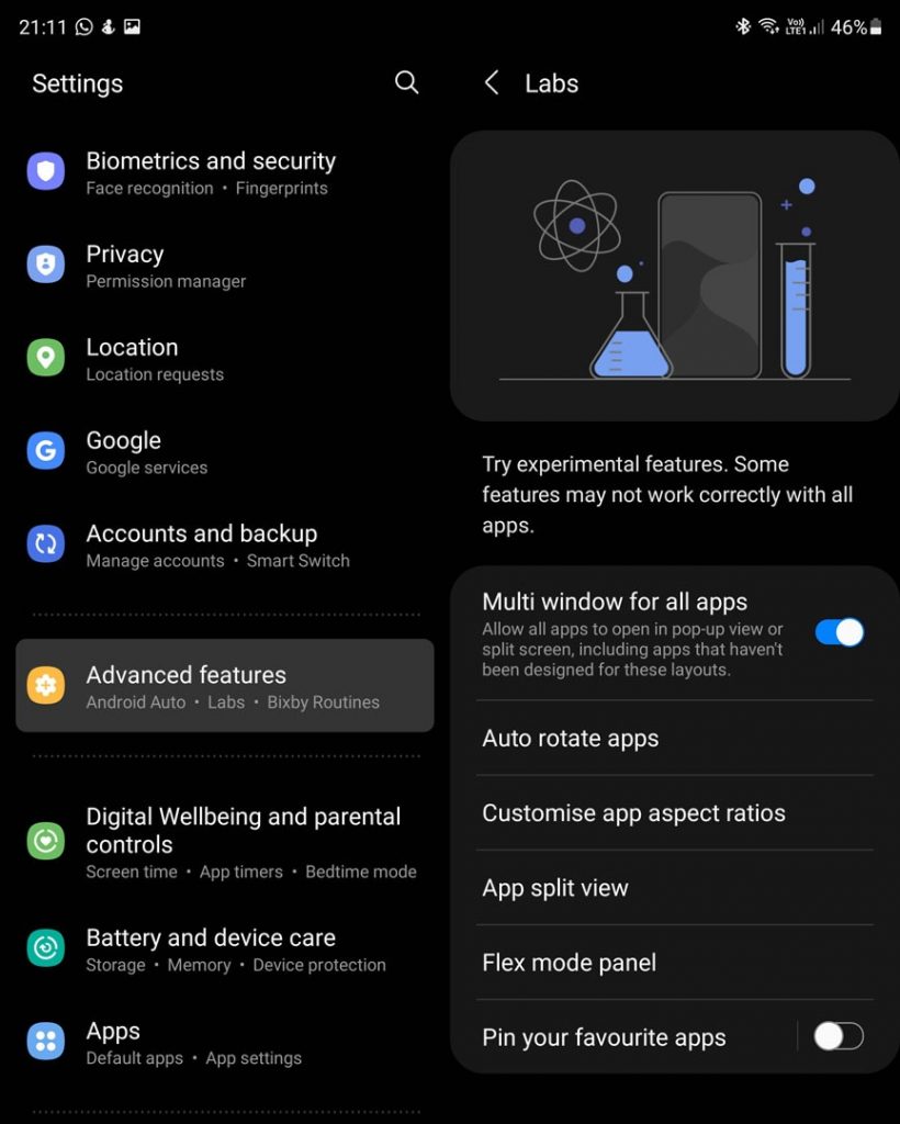 8 tips Galaxy Z Fold3