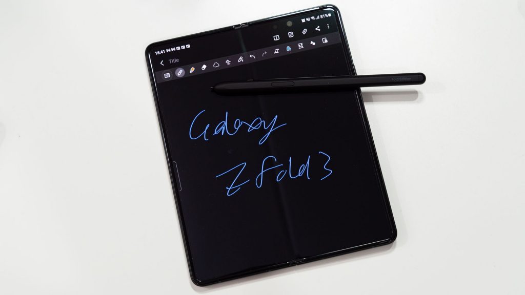 Samsung Galaxy Z Fold3 5G Flip Cover with Pen