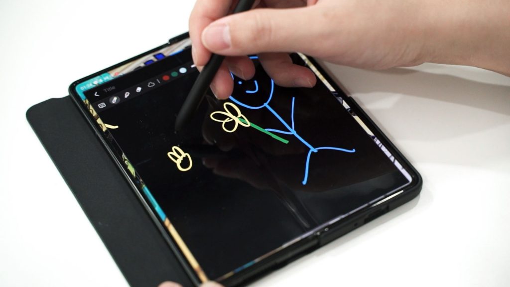Samsung Galaxy Z Fold3 5G Flip Cover with Pen