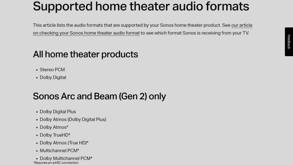 SONOS Beam Gen 2