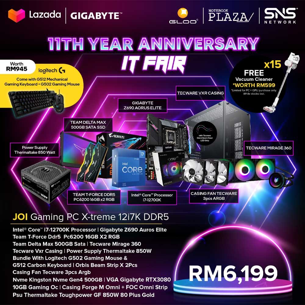 Notebook Plaza 11th Anni Joi Gaming 3