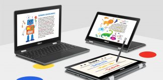 ASUS Chromebook CR1 header