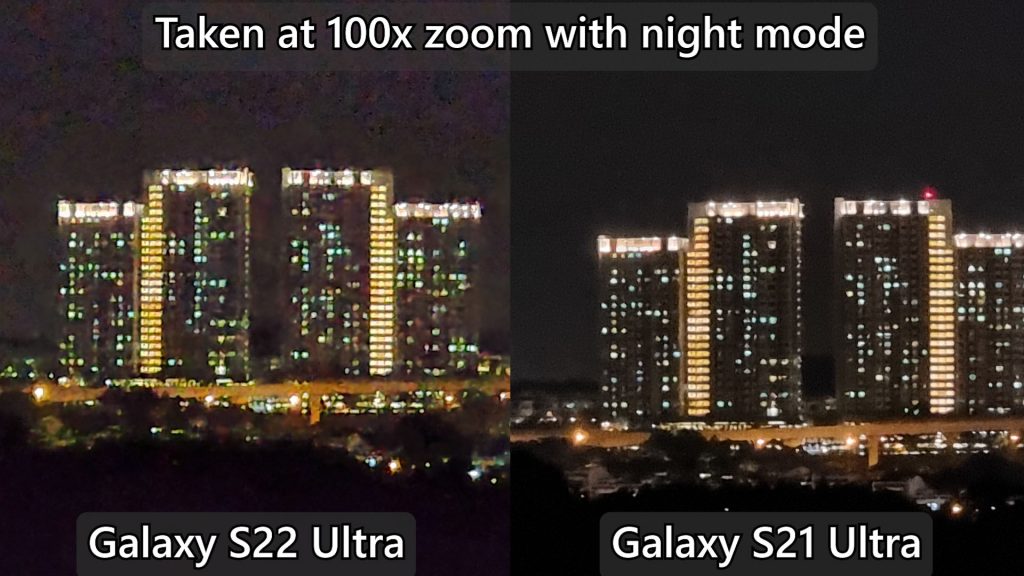 Samsung Galaxy S21 Ultra vs Samsung Galaxy S22 Ultra