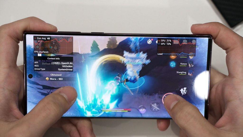 Samsung GOS update benchmark